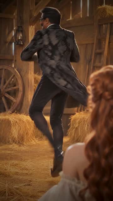 Rumpelstiltskin dance video in 9:16 made from one photo with our original template